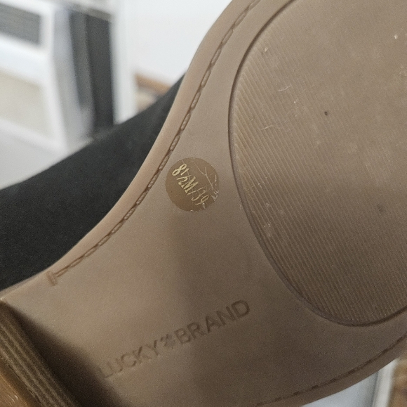 Lucky Brand Black Heels - Picture 5 of 6